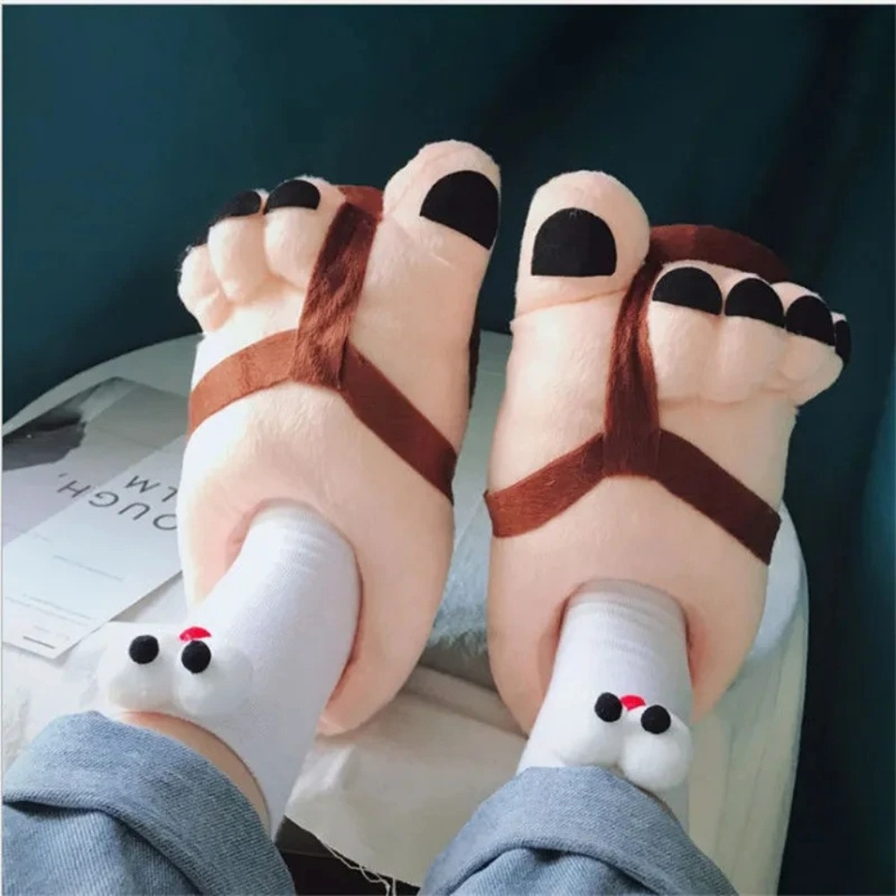 Women Shoes For Big Feet - Pantofole invernali da donna per uomo