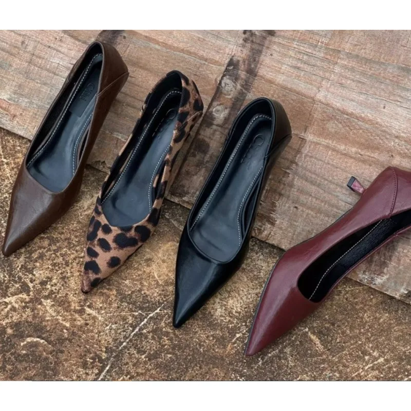 Women Shoes Size - 2024 donne sexy tacchi alti bordeaux