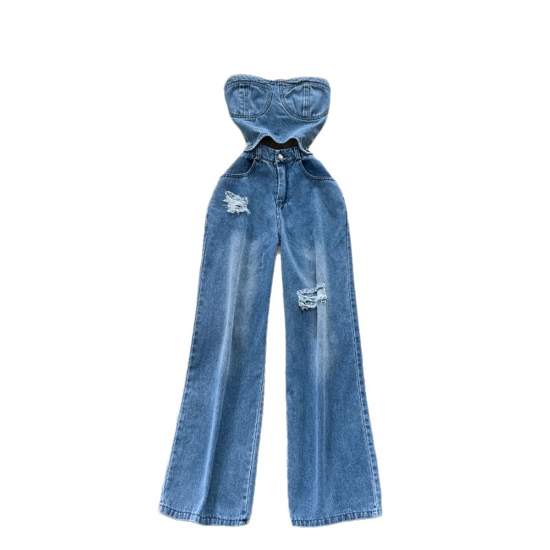 Tute in denim da donna, intere - Women'S Shoes Extra Wide recensione e prezzo