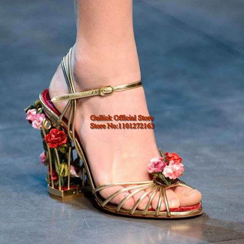 Sandali da donna con gabbia pe - Metallic Heel Sandal recensione e prezzo